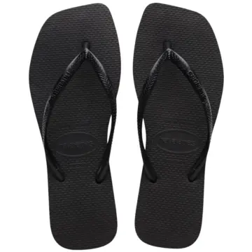 Chinelo Fem. Havaianas Slim Square 4148301 ( 12 X R$ 26,90 ) - PRETO 33/40 1