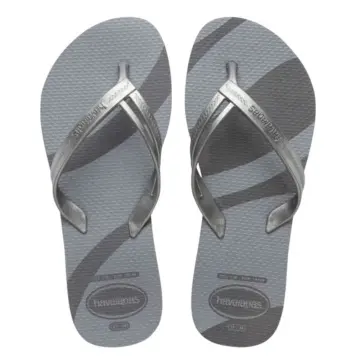 Chinelo Fem. Havaianas Elegance 4148804 ( 12 X R$ 19,50 ) - NOVO / GRAFITE- 33/39 1