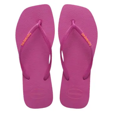 Chinelo Fem. Havaianas S.SQ Logo Pop Up 4148959 ( 12 X R$29,90 ) - ROSA 33/40 1