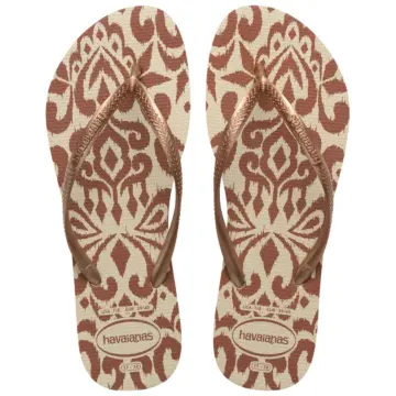 Chinelo Fem. Havaianas SL Class Essence 4150465 - BEGE/PALHA 33/40