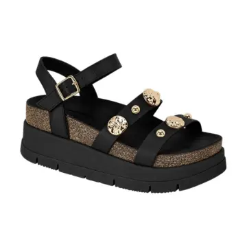 Sandalia Fem.Moleca  5513.104 34/39 PRETO