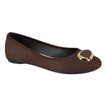Sapatilha Fem. Moleca 5726.147 35/40-CHOCOLATE