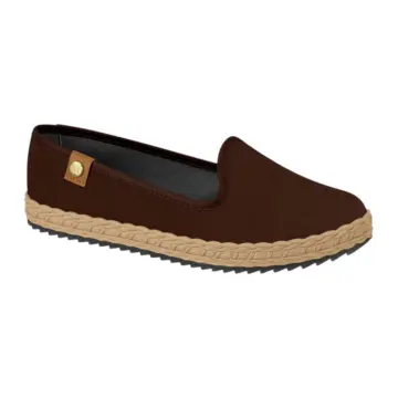 Sapatilha Fem. Moleca Nobuck 5696.304.29  34/39-CHOCOLATE