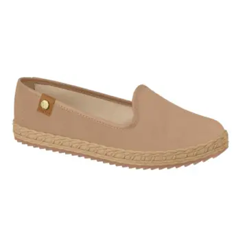 Sapatilha Fem. Moleca Nobuck 5696.304.29  34/39-NUDE