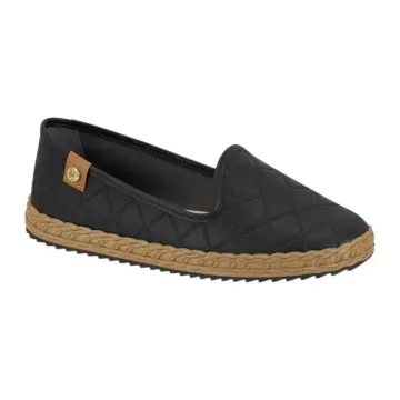 Sapatilha Fem. Moleca Trissê 5696.304.31 34/39-PRETO