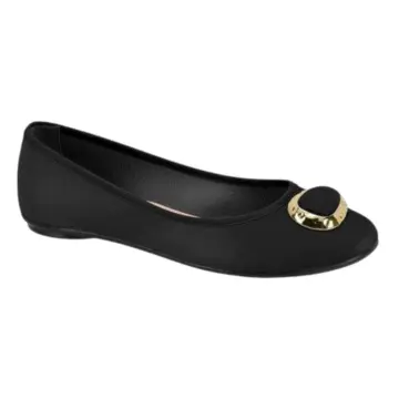 Sapatilha Fem. Moleca 5726.147 35/40-PRETO