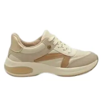 Tenis Fem. Modare 7414.100 ( 12 X R$117,90 ) - BRANCO OFF/ VERDE  34/39 1