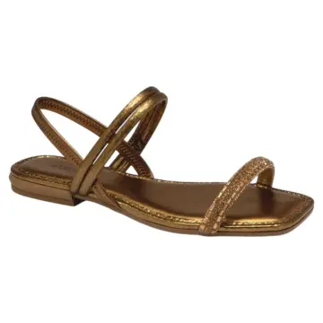 Sandalia Fem.Rast.Mississipi 851 34/39 BRONZE