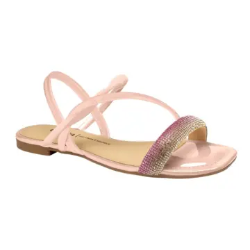 Sandalia Fem. Dakota Y7711 34/39-ROSA/CLARO