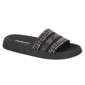 Sandália  Feminina MOLECA Ref 5469.141 ( 12 Pares X R$ 40,90 ) 34/39-PTO/GRAF 1