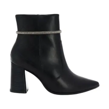 Bota Fem. Couro Ramarim 2468102 ( 12 X R$109,90 ) - PRETO 34/39 1