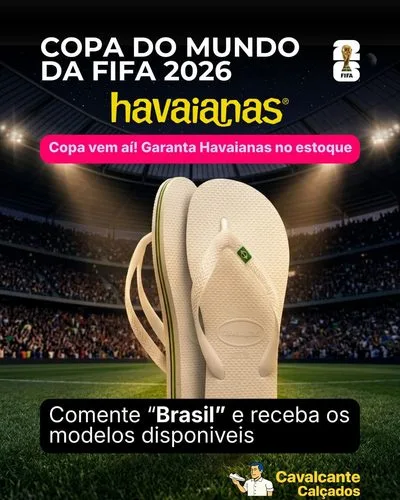 Post Instagram Copa do Mundo Havaianas